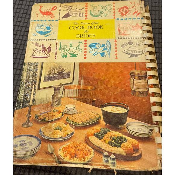 The Boston Globe Cookbook for Brides. First Edition c. 1963 Rare - Picture 9 of 9
